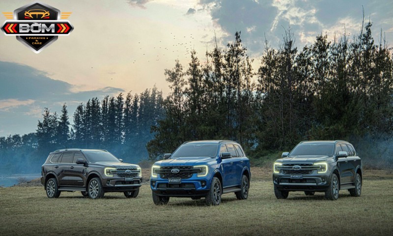 Gói dịch vụ thuê xe Ford Everest tại Bờm Auto