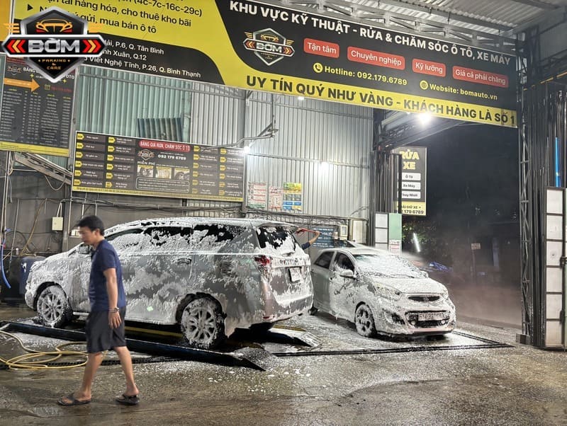 Bờm Auto - Dịch vụ rửa xe bọt tuyết chuyên nghiệp