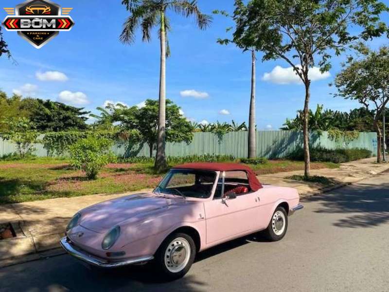 Fiat 850 Spider 1971s sự lựa chọn hoàn hảo buổi chụp hình