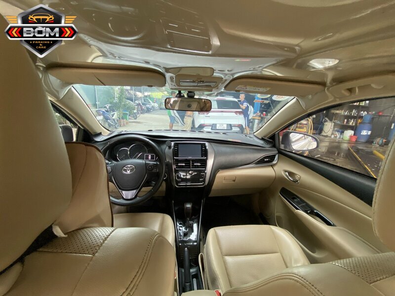 Nội thất của Vios được trang bị nhiều tính năng hiện đại