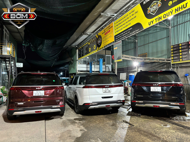 Rửa xe bằng bọt tuyết giúp tăng độ bền và độ bóng cho xe