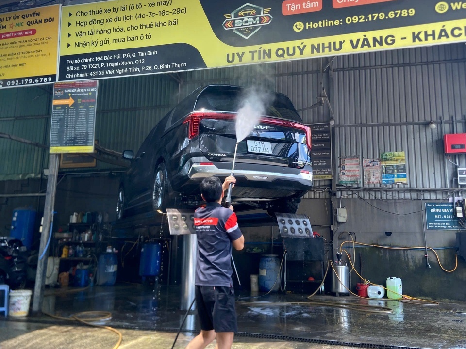 Vệ sinh nội that ô To chuyên sâu