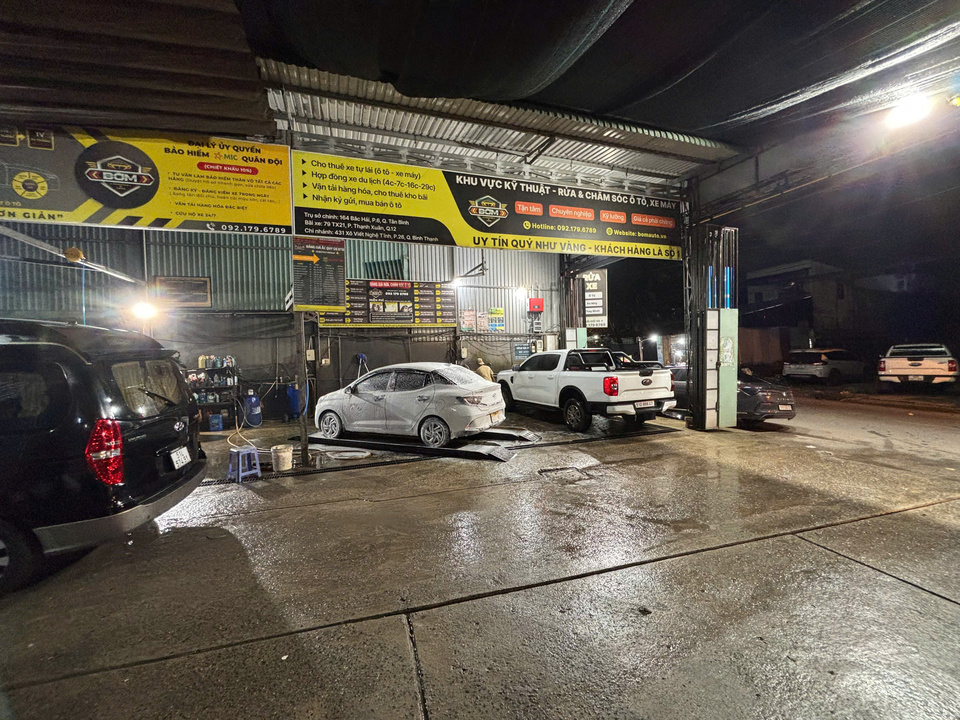 Vệ sinh nội that ô to TPHCM